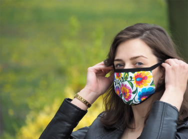 Logo trade promotional products picture of: MARS cotton mask (size M) 1379165