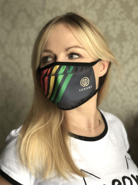 Logotrade promotional products photo of: MARS cotton mask (size M) 1379165