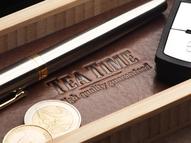 Logotrade corporate gift picture of: Wooden desk organiser 1852292