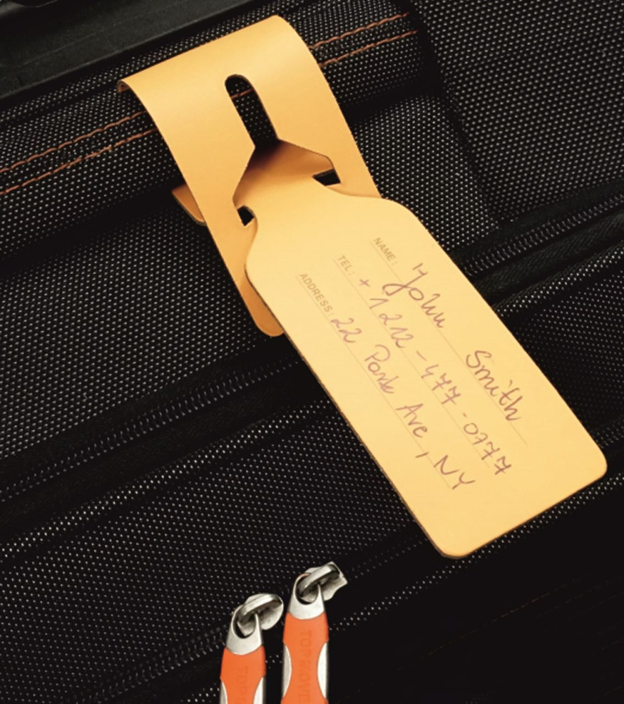 Logo trade promotional gift photo of: Luggage tag 969094