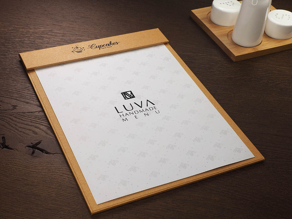 Logotrade promotional merchandise photo of: Menu cover 1241280
