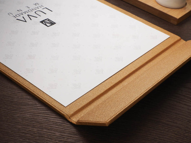 Logo trade business gifts image of: Menu cover 1241280