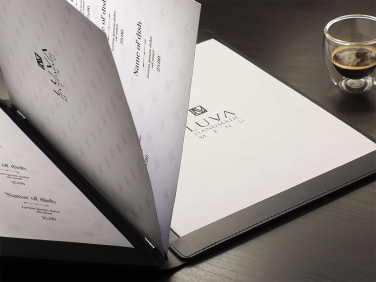 Logo trade promotional products image of: Menu cover Fine Dining Pro 1220094