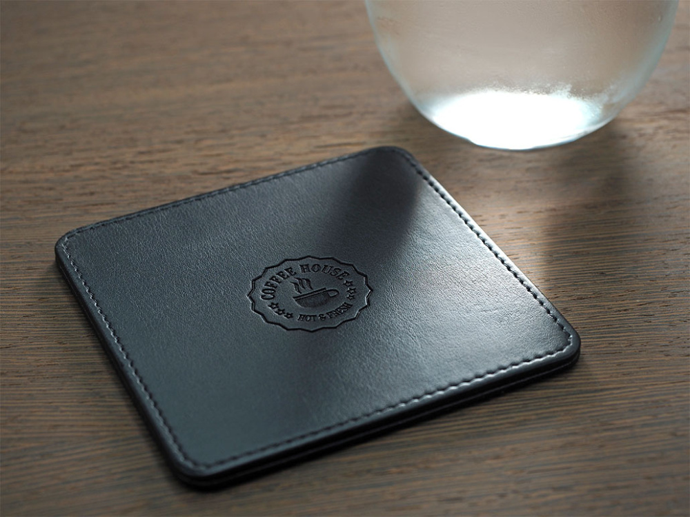 Logo trade promotional giveaway photo of: Coaster 1105119