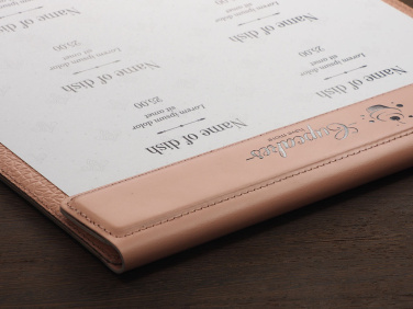 Logo trade advertising product photo of: Menu cover 1241281