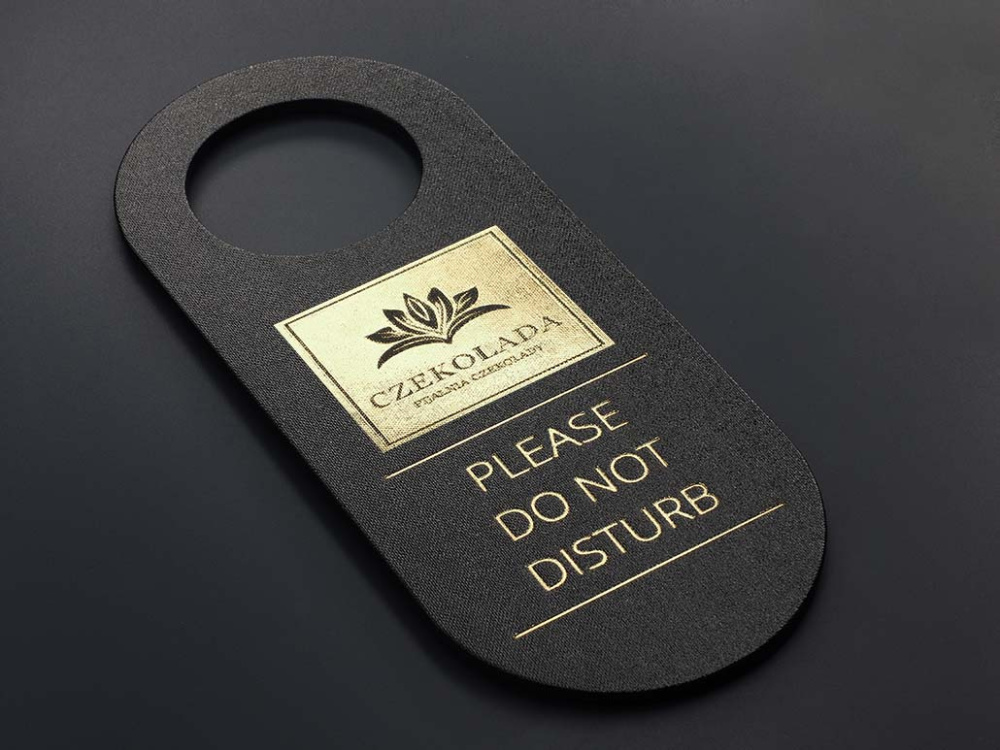 Logo trade advertising products image of: DND door sign 1678280