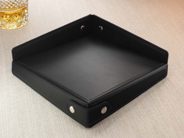 Logo trade promotional merchandise image of: Napkin box 1662281