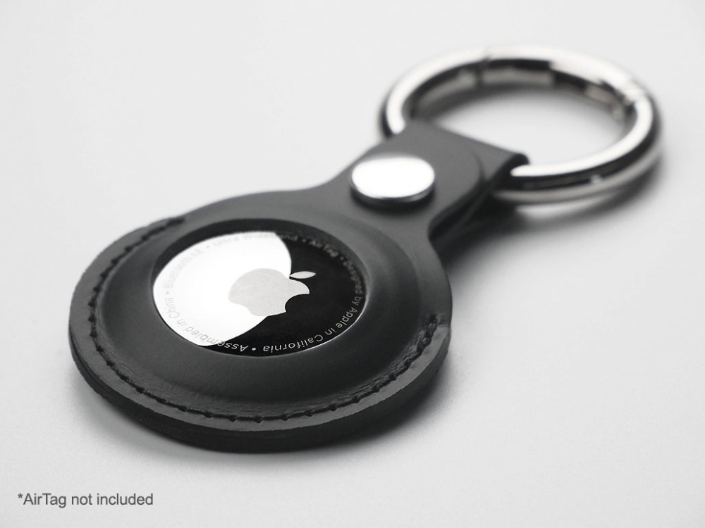 Logotrade corporate gift image of: Keyring with holder for AirTag 1914094
