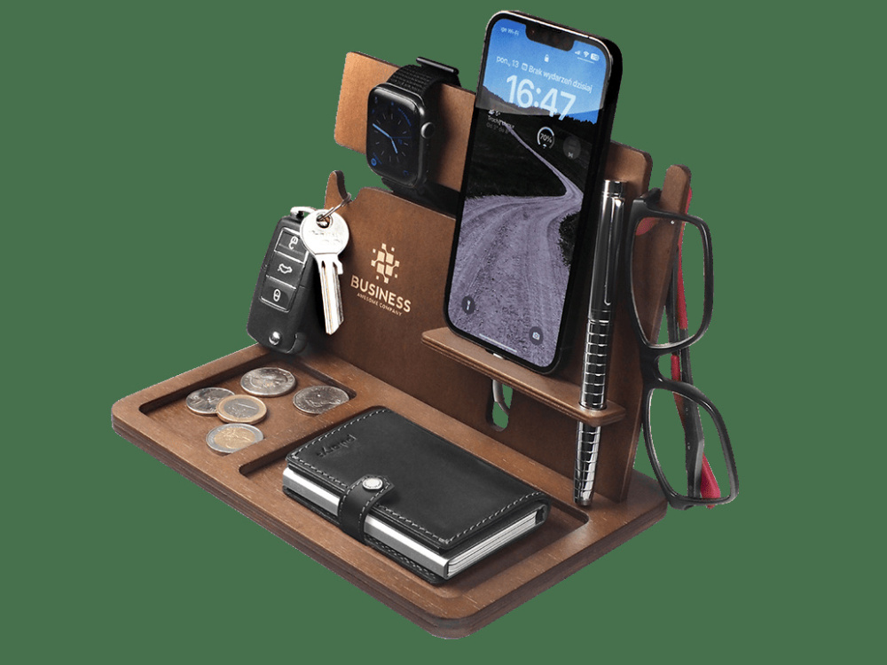 Logo trade advertising products picture of: Wooden organiser 2016121