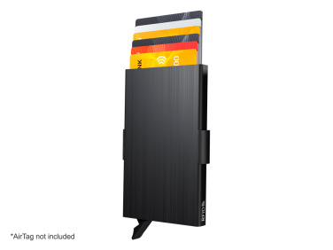 Logotrade promotional gift image of: RFID credit card case with holder for AirTag 2163155