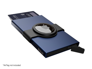 Logo trade promotional giveaway photo of: RFID credit card case with holder for AirTag 2163108