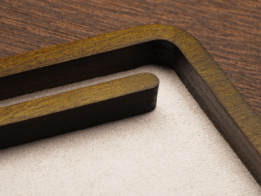 Logo trade promotional giveaway photo of: Wooden desk organiser 1818121