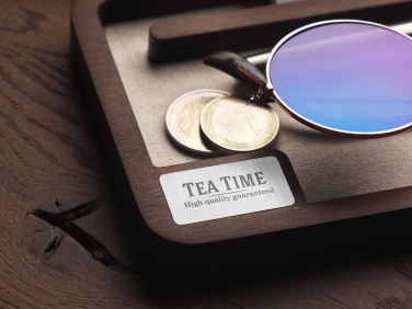 Logo trade promotional item photo of: Wooden desk organiser 1818121