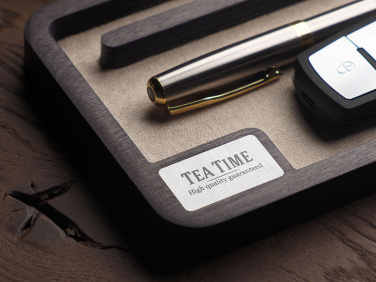 Logo trade promotional products image of: Wooden desk organiser 1818121
