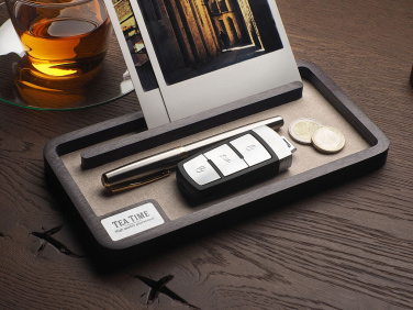 Logo trade corporate gifts picture of: Wooden desk organiser 1818121