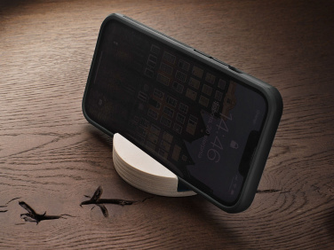 Logo trade corporate gifts image of: Wooden telephone stand 1833121