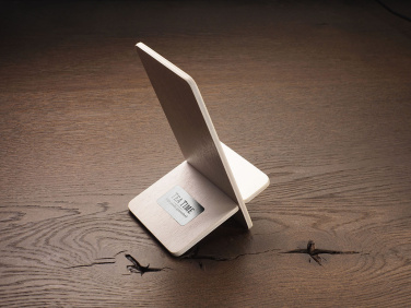 Logo trade promotional giveaways image of: Wooden telephone stand 1834121