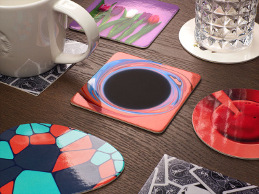 Logotrade corporate gifts photo of: Printed paper coaster 1837117