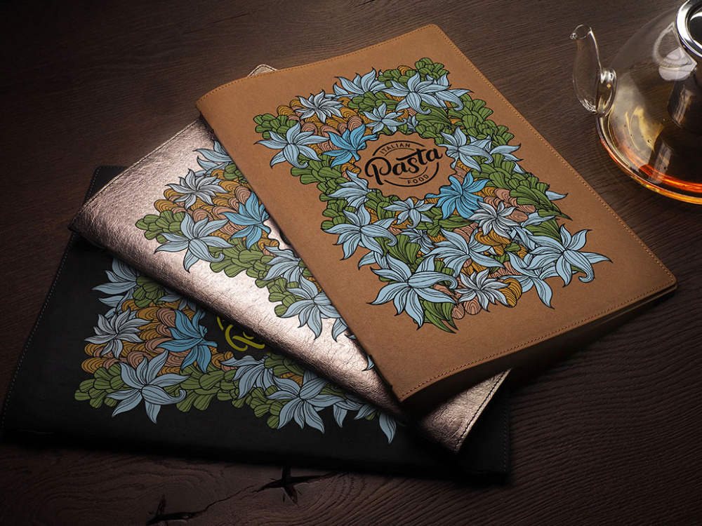 Logo trade promotional gifts image of: Menu cover Ambiente 1178305
