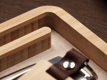 Logo trade promotional items picture of: Wooden desk organiser 1818292