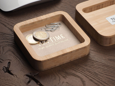 Logo trade promotional product photo of: Wooden desk organiser 1849292