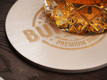 Logo trade promotional gifts image of: Coaster 1047121