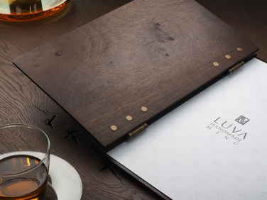 Logo trade promotional merchandise picture of: Menu cover 1862121