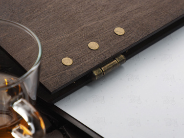 Logo trade corporate gifts image of: Menu cover 1862121