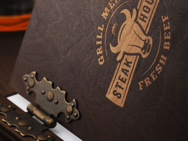 Logo trade corporate gift photo of: Menu cover 1862121