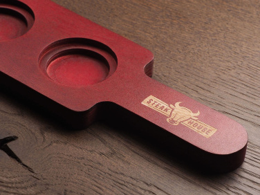 Logotrade promotional giveaways photo of: Wooden 3 Shot Serving Board 1863121