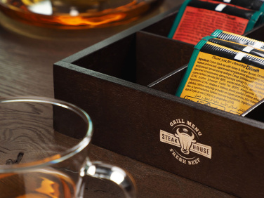 Logo trade promotional merchandise picture of: Wooden box 1870121