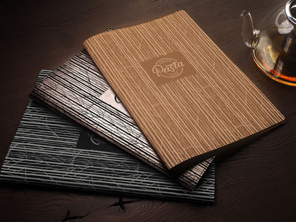 Logo trade promotional items picture of: Menu cover Ambiente 1178297