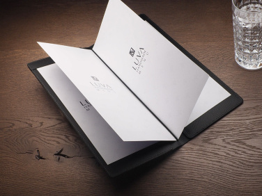 Logo trade promotional gifts image of: Menu cover Fine Dining Pro 1900318