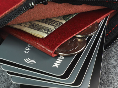 Logo trade promotional merchandise picture of: Minimal wallet 1932141