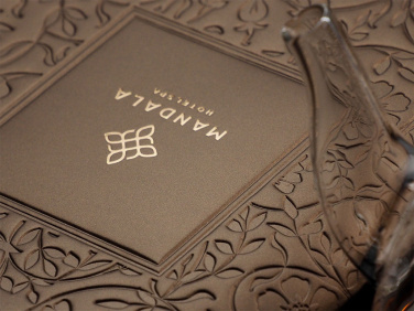 Logo trade promotional item photo of: Menu cover Ambiente 1178336
