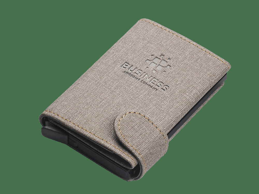 Logo trade corporate gifts image of: RFID wallet 618321