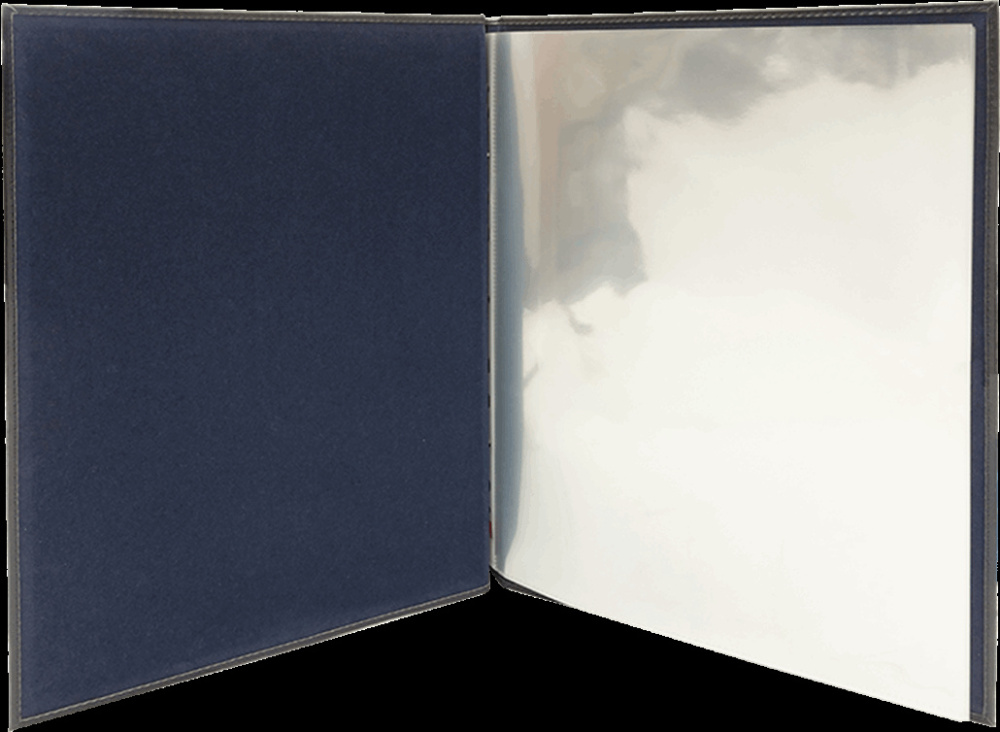 Logo trade advertising products image of: Menu cover 412019