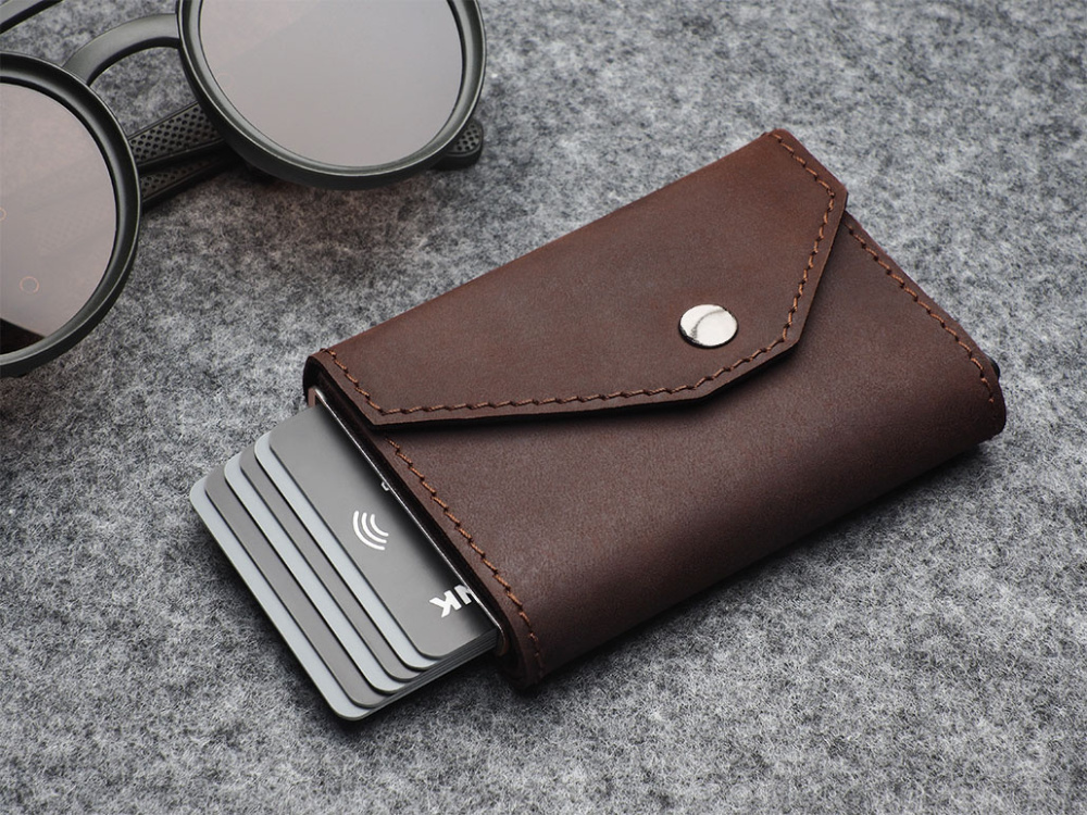 Logo trade advertising products image of: RFID wallet 1931284