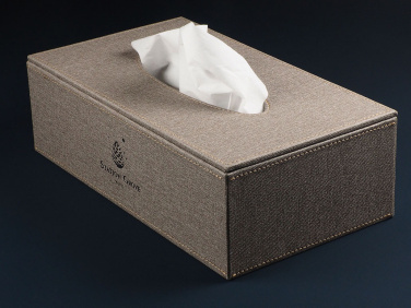 Logo trade promotional merchandise image of: Tissue box 992321