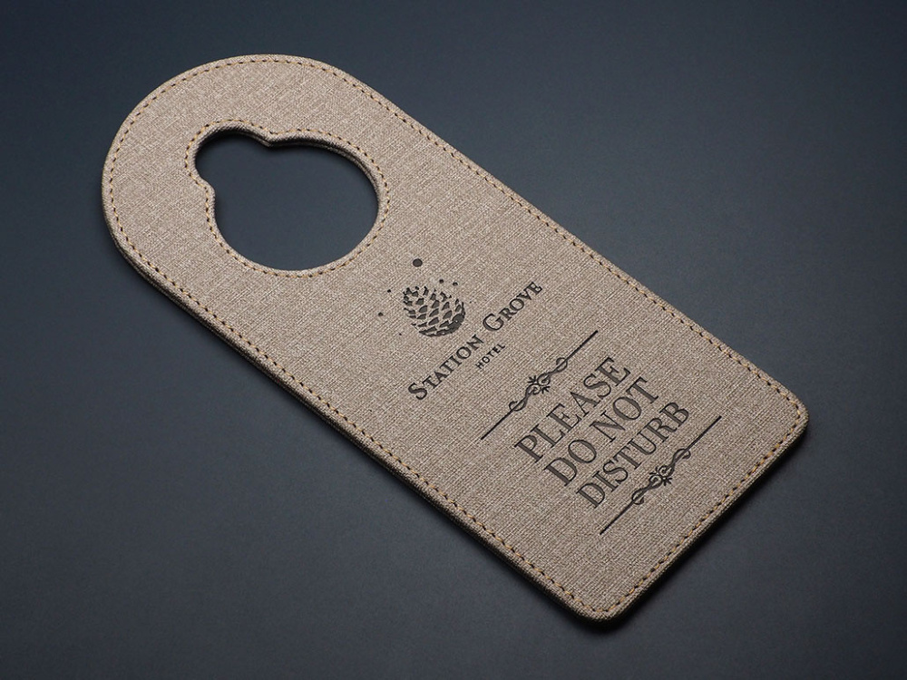 Logo trade promotional item photo of: DND door sign 1111321