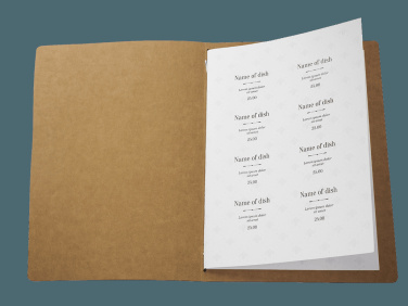 Logo trade promotional items picture of: Menu cover Ambiente 1178106