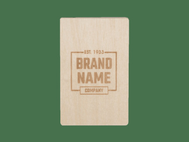 Logotrade promotional giveaway image of: Wooden magnet 2034121