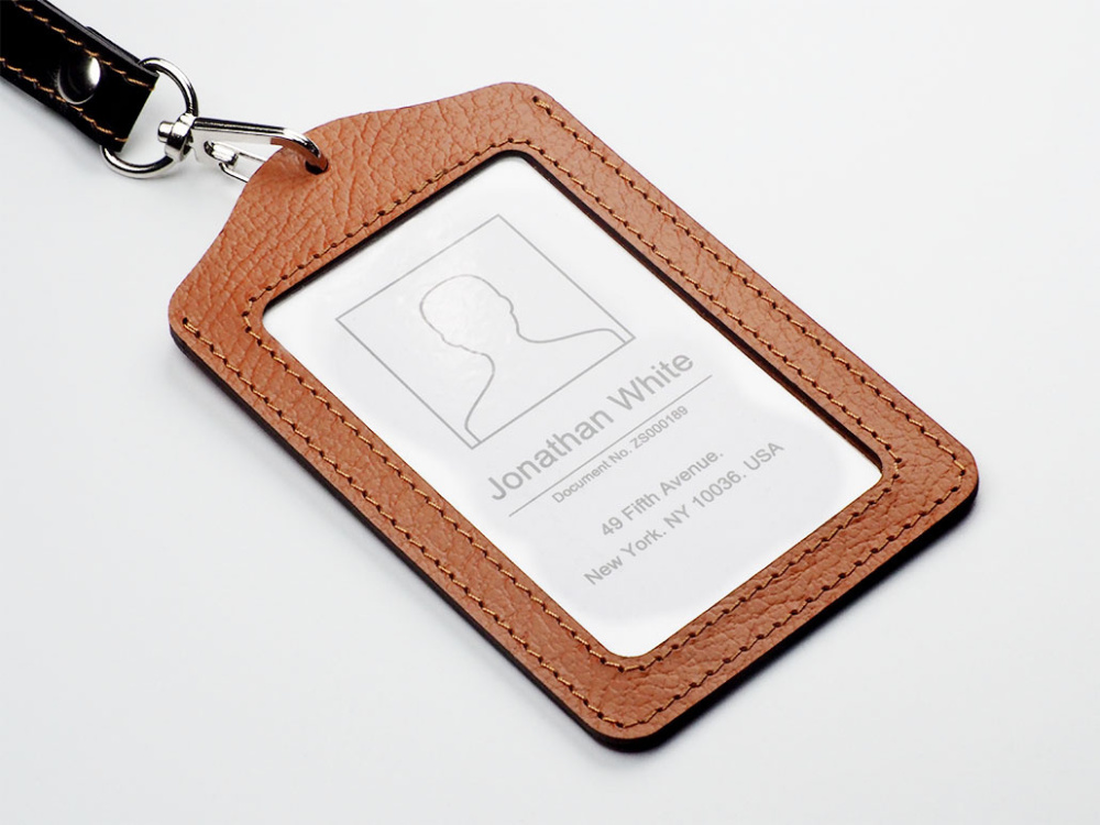 Logo trade promotional merchandise image of: ID Badge Holder 2038318