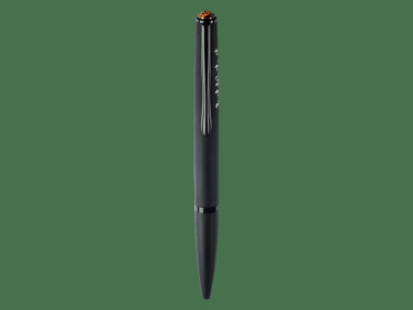 Logo trade promotional gifts image of: Ball pen with AMBER stone 2070036