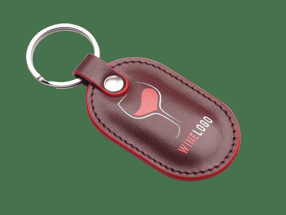 Logo trade business gift photo of: Keyring 561131