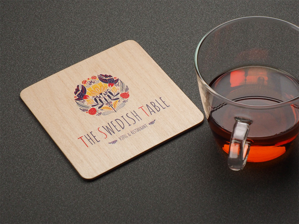 Logotrade promotional gift picture of: Coaster 1857121