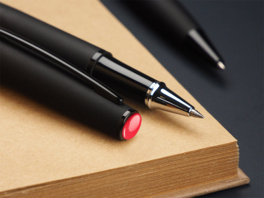 Logotrade corporate gift image of: Coral stone Pen set 1285036