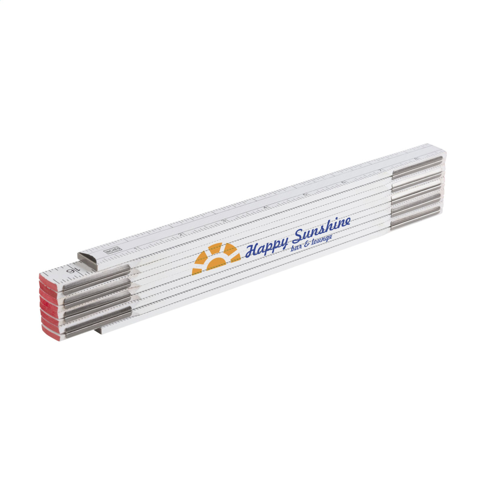 Logotrade promotional item image of: MetricWoodPro ruler