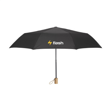 Logotrade promotional gift picture of: Mini Umbrella RCS RPET foldable umbrella 21 inch