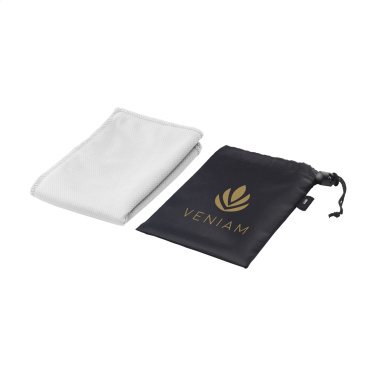Logotrade promotional gifts photo of: CoolDown RPET sports cooling towel